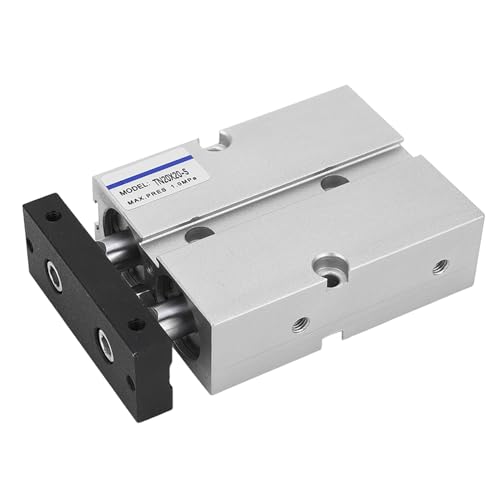 Cylindre pneumatique double effet pour éliminer les torsions de bras robotique