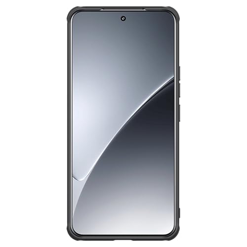 Image of Nillkin Case for Xiaomi Mi 15 (6.36 inch Inch) Super Frosted Shield Pro Magnetic Hard Back Soft Border (PC + TPU) Cover Raised Bezel Camera Protect Black Color
