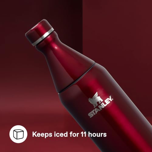 Stanley 1913 All Day Slim Trinkflasche 0.6L - Garnet Shine – Ansicht 4