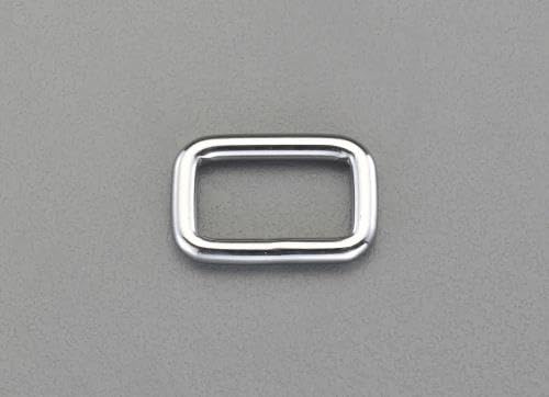 Amazon | 21x39x5mm 四角リング(ｽﾃﾝﾚｽ製) | 止め金具・フック