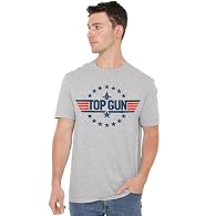 TOP GUN UNISEX T-SHIRT FOR MEN & WOMEN: Crafted from premium ringspun cotton, our T-shirts are the epitome of timeless style; embrace your individuality with a look as distinct as you are; created for everyday wear VERSATILE FIT: Whether you're an ic...