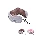 Masseur Cou et Cervical, Coussin de Massage Électrique, Oreiller de Voyage, Rechargeable par USB, Maison, Bureau et Voyage. (brun)