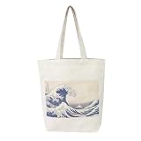 トートバッグ 9084 [Palette Pop パレットポップ] 浮世絵 錦絵 和風 名画 A4 帆布 キャンパス 肩掛け 男女兼用 メンズ レディース 2501-9084-00 キナリ