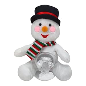 Ycezw Musikalischer Schneemann Plüschtier