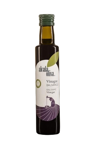 PAQUETE DE 3 - Vinagre Balsámico de Vino 250ml – Con Mosto de Uva Concentrado, Sulfitos y Colorante E150d – Sabor Intenso y Aromático para Cocina Gourmet