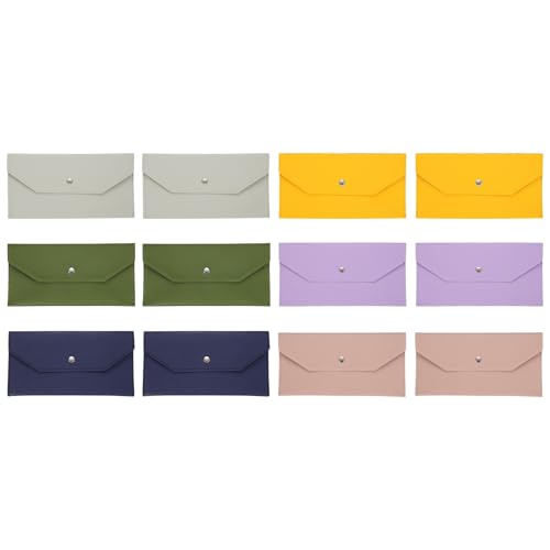 Pochette à argent réutilisable en cuir PU pour vos voyages et sorties