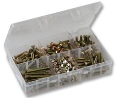 Duratool D01613 Screw and Nut Set, m6 x 50 mm, M6 x 50mm
