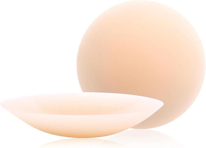 Silicone Nipple Cover for Women | Reusable Invisible Breast Pasties | Strapless Adhesive Bra Pads for Party & Backless Dress Pack of 1 Multicolour-image-6