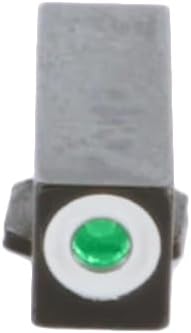 AMERIGLO Cap Night Sight Set Square Outline Front, Non tritium Rear - Compatible with Glock Gen 1-4 9mm/.40/.380, Gen 5 10mm/.45