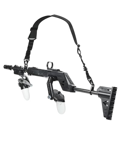 Lokyoyo VR Gun Stock para Quest 3S/3, Manija del controlador de