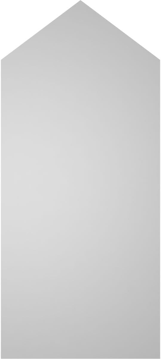 GVSPE16X3603SN-09 Peaked Top Brickmould Sill Frame, Primed Tan Signature Series Surface Mount Gable Vents, 16-in. W x 36-in. H, Unfinished