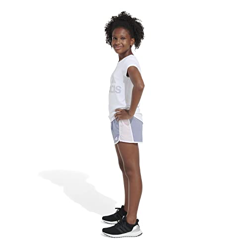 adidas Girls' Color Block Woven Pacer Shorts4