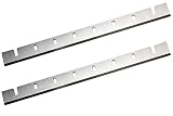 HSS Planer Blades for DW733 12-1/2-Inch (DW7332) Heat Treated, Double Sided, Set of 2 Replacement