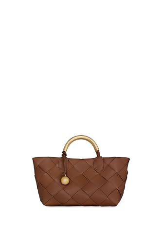 Rebecca Minkoff Frankie Woven MINI Tote, Tawny