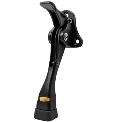 Biaungdo 1 Pack Black Kick Down Door Stoppers