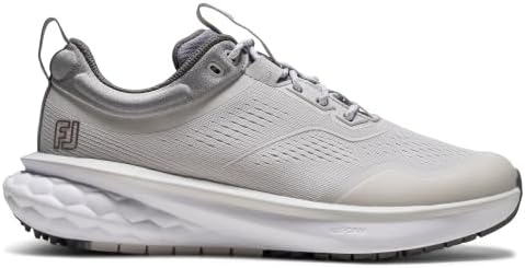 FootJoy Women's FJ Quantum Golf Shoe, Nimbus Cloud/Rose Gold, 8 - 1