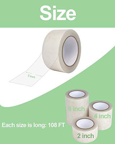 vensovo Greenhouse Covering Plastic Repair Tape - Heavy Duty 2″x108′ Garden Green House Sheeting, Plastic Polyethylene Film Repair Tape