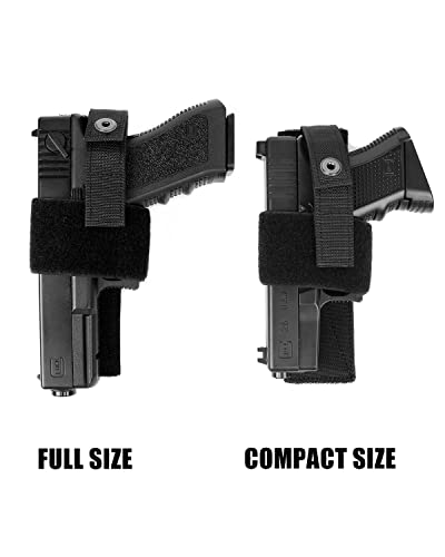 Lilcreek Gun Holster 2 Pack,Pistol Holster For Bag,Hook And Loop Left/Right Handed Handgun Storage Holster For Men And Women #TOP4