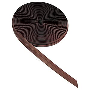 テラモト マットふち 25mm巾×20m 茶 MR-139-107-4