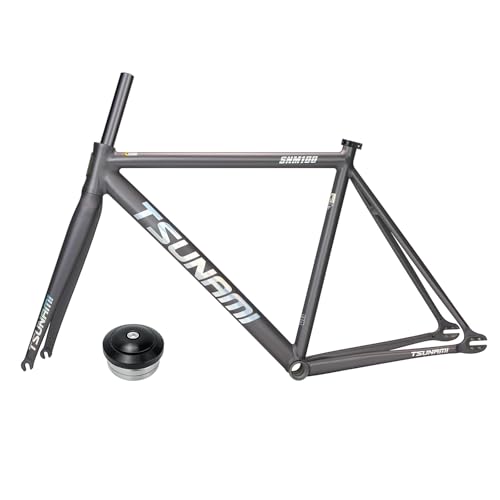 700C ŒMA]ԃt[Zbg 49/52/55/58CM Cu[L A~ [VOgbNoCNt[ NCbN[X 100/120mm oCNt[ tH[Nt(Grey A,55cm)