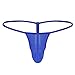 iEFiEL Sexy Mens Bulge Pouch G-String Bikini Underwear Mesh Transparent Thong