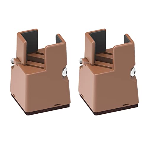 Pies de sofá y elevadores ajustables de 5 cm y 10 cm para patas de mesa 2