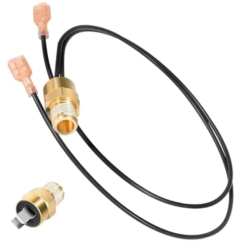 mooncar HAXHLI1930 Sensor and FDXLHLI1930 135 °F High Limit Fd Switch Switch Wires Parts Replacement Kit Fit Suitable for Hayward H-Series Pool Heater H150FD-H500FD Cover