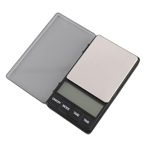 Mała Waga do Kawy Wrażliwa Dokładna 1000g 0.1g Cyfrowa Kieszonkowa Waga do Kawy z funkcją Tarowania Timera Praktyczna Pokrywa