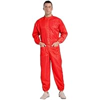 Yihuimin Mono protector antiestático para hombre, mono de