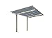 Produktbild XIMAX Swingline Edelstahl-Look Carport 75 kg/m2, 531 x 275 x 283 cm, Komplettbausatz