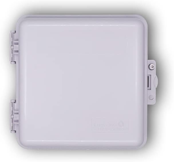 Heavy Duty Weather Proof Multi Purpose Enclosure Amphenol Broadband 9 x 9 x 4 (Interior approx. 8 x 8 x 3-1/2)