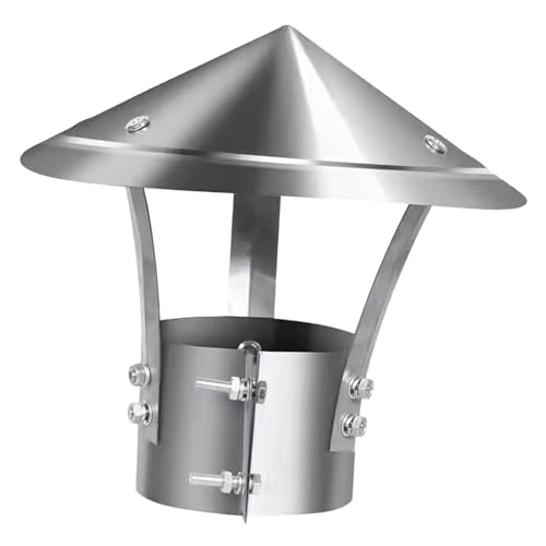IEUDNS Tampa de chaminé para tubo de, acessório ajustável, durável, tampa de chaminé para jardim, es