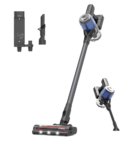 Tineco Pure ONE S30 Cordless Vacuum Cleaner, 150AW Powerful Suction, Zero Tangle Brush, Up to 65min Runtime, 6-Stage HEPA Filtration, PureCyclone Technology Stick Vacuum with Wall Mount Dock