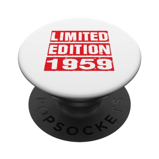 Edición limitada 1959 Cumpleaños 1959 1959 Vintage PopSockets PopGrip Intercambiable