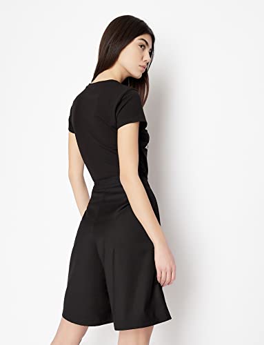 Armani Exchange Women's Studded Logo Slim Fit Scoop Neck Tee4