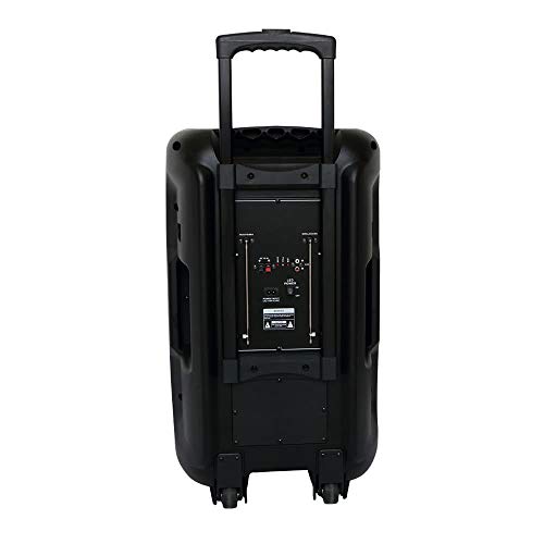 Caixa Amplificada Sumay Thunder X 1000w - com 2 Microfones