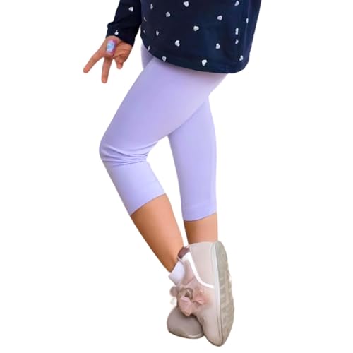 Mud Pie Little Girls' Floral Lace Legging, Hot Pink, 5T