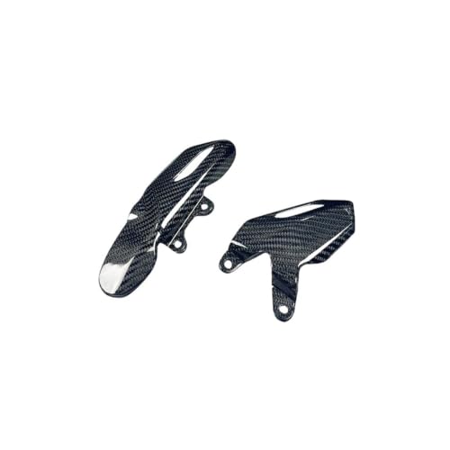 Couvercle carbone QJMOTOR SRK 921 RR évite usure bottes et pédale