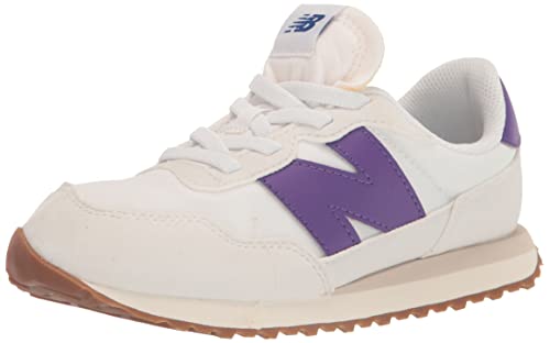 Image of New Balance Kids 237 Bungee Sneaker, Nimbus Cloud /Interstellar, 1 W Little Kid (4-8 Years)