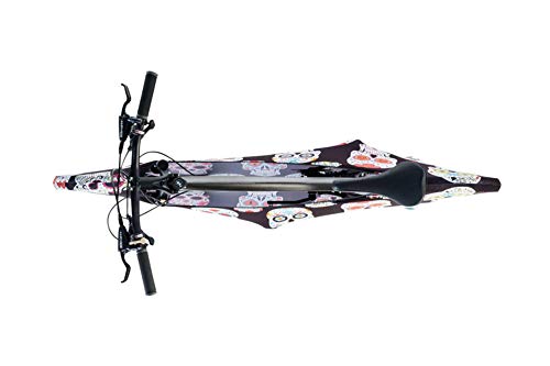 Velo Sock Skulls, Bike Cover Unisex-Adult, Adatta