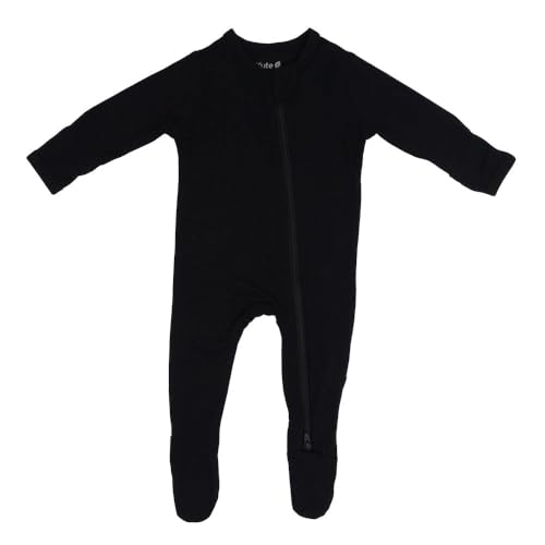 Image of KYTE BABY Unisex Zipper Closure Footies, Rayon Made From Bamboo, 0-24 Months