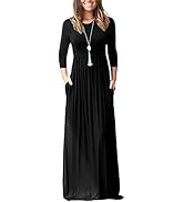 maxi dress with pockets - black product info and reviews Jersey Tank Maxi Dress with Pockets for Tall Women in Black XL / Extra Tall / Black main image 0