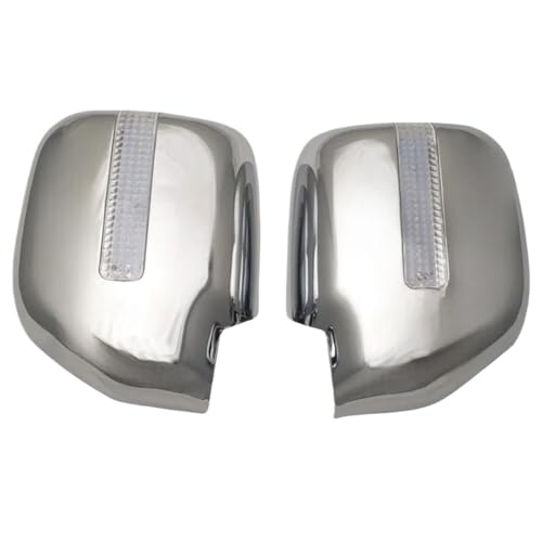 車用クロームバックミラーアクセサリー 1998 1999 2000 2002 2003 トヨタ ノア サイドドアバックミラーカバー LEDライト付き