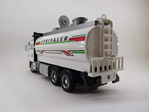 Image of Toy Sanitation Water Diecast Truck with Pull Back Vehicles Toy Trucks for Kids ?Colors as Per Stock? (Sanitation Water Truck)