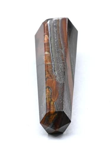Image of Crystal Heaven Certified Red Tiger Eye Crystal Tower Obelisk Point For Chakra, Healing And Balancing - Aaa Grade Original Certified Gemstone Agate For Reiki Meditation Yoga Spiritual (3-4 Inches)