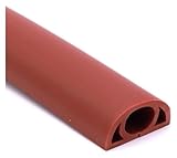 Photo Gallery canalina portacavi semicircolare autoadesiva, copertura for cavi da pavimento da 20 mm x 10 mm for la gestione elettrica di casa e ufficio, 1 m, 1 pz.(red) Photo Gallery canalina portacavi semicircolare autoadesiva, copertura for cavi da pavimento da 20 mm x 10 mm for la gestione elettrica di casa e ufficio, 1 m, 1 pz.(red)