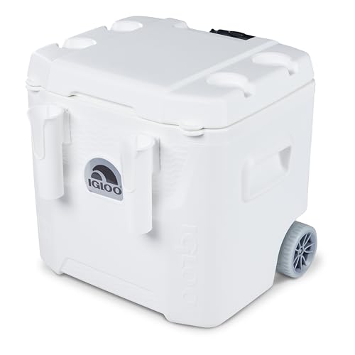 Image of Igloo Marine Cooler | Insulated Hard Shell Ice Chest |Great for Fishing, Camping, Boating, & More