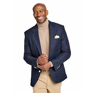 Chums Men’s Single-Breasted Classic Oxford Regular Fit Blazer Timeless Elegance Sophisticated Style & Versatile Wardrobe for Formal and Casual Occasions