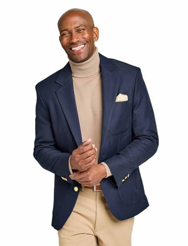 Chums Men's Single-Breasted Classic Oxford Regular Fit Blazer Timeless Elegance Sophisticated Style & Versatile Wardrobe for Formal and Casual Occasions