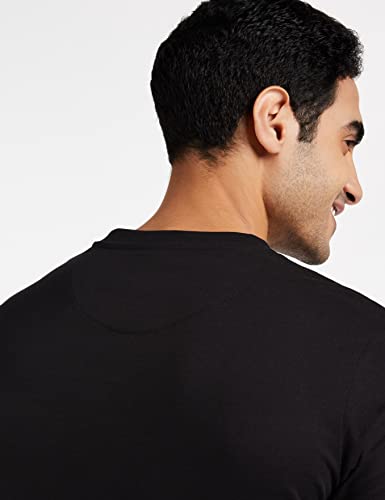 Image of Amazon Brand - Symbol Men's Solid Cotton T Shirt | Plain | V Neck | Half Sleeve-Regular Fit | Combo Pack of 3 (Available in Plus Sizes)